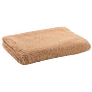 Velký béžový bavlněný ručník Kave Home Miekki