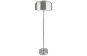 Time for home Stříbrná kovová stojací lampa Ari 150 cm