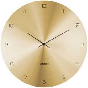 Time for home Zlaté kovové nástěnné hodiny Tefiti 40 cm