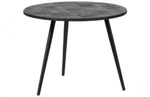 Hoorns Černý teakový konferenční stolek Lean 58 cm