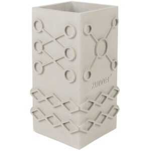 Šedá betonová váza ZUIVER GRAPHIC 25 cm