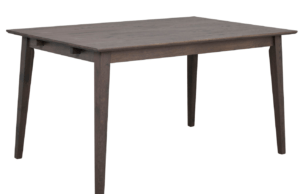 Tmavě hnědý dubový jídelní stůl ROWICO FILIPPA 140 x 90 cm