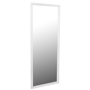 Bílé lakované nástěnné zrcadlo ROWICO CONFETTI 60 x 150 cm