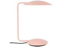 Růžová kovová stolní lampa ZUIVER PIXIE