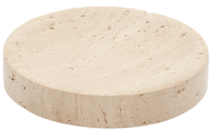 Béžová kamenná miska na mýdlo Kave Home Macre